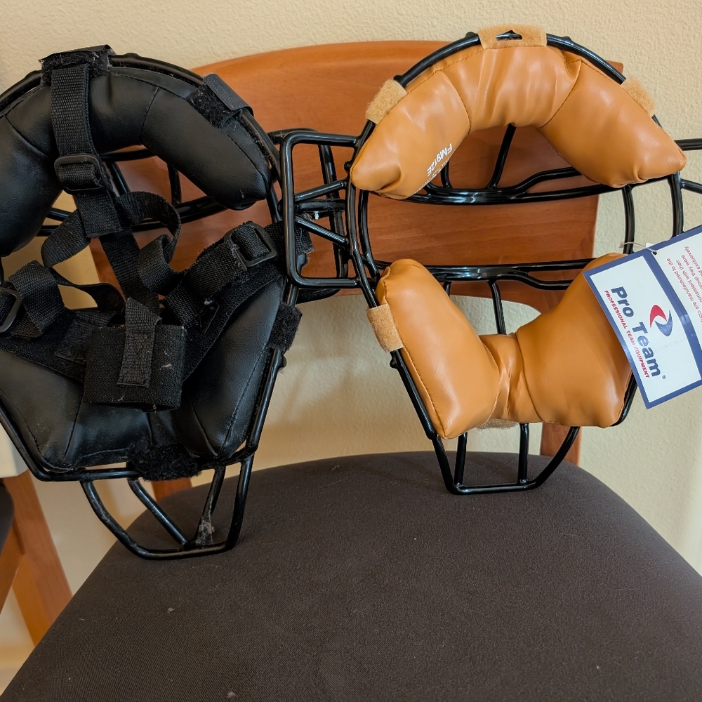 ProTeam Kids Face Mask - Black and Tan
